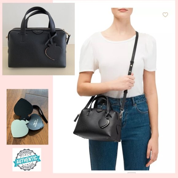 Kate Spade Small Leather Satchel Handbag New